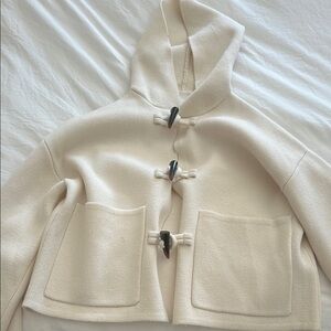 Sablyn Hooded Toggle Sweater-Wool/Cashmere